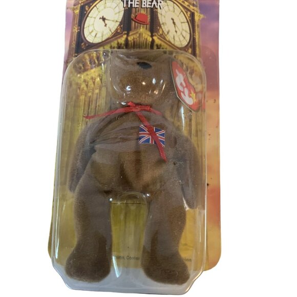 Lot Of 4 Ty McDonalds Teenie Beanie Bears: BRITANNIA MAPLE ERIN GLORY The Bears - Picture 3 of 9